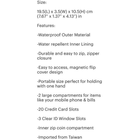 Waterproof Corgi Multifunctional Trifold Wallet - Picture 6 of 15